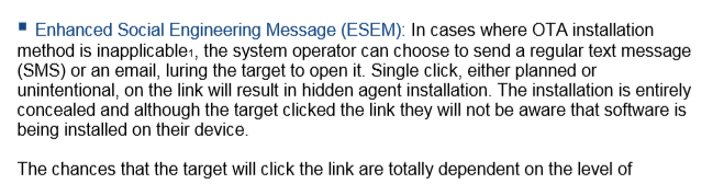 For many attacks, phishing is effective, if the victim is convinced to press on a link.