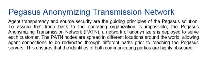 It’s always nice when vendors invent fancy names for common tech. In this case, a chain of proxies in different geographical areas.