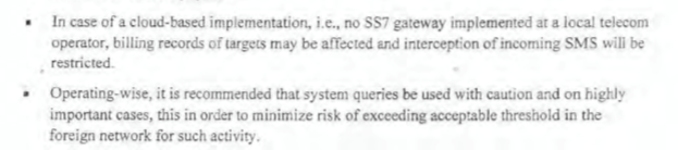 NSO takes care that Pegasus covers its tracks, but they absolve responsibility in case of operator mistakes/stupidity.